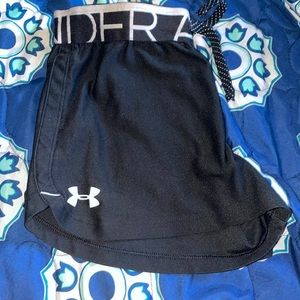 Black under armor shorts